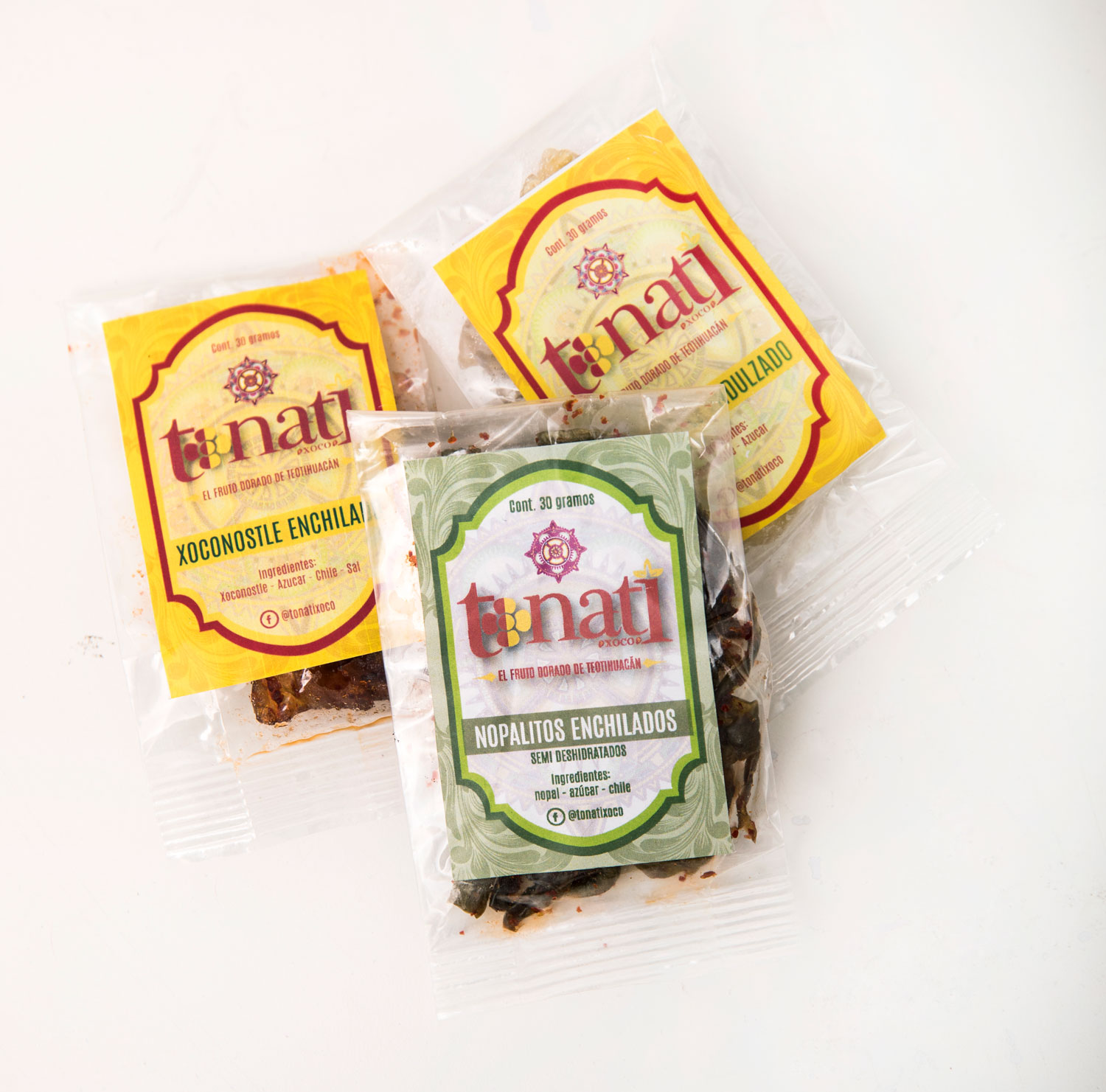 Botanas de xoconostle